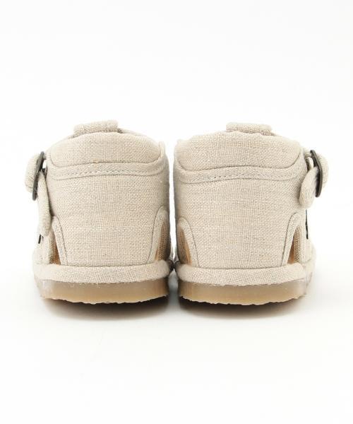 ZOOM（ズーム）の「ZOOM / Linen T-Strap (12.5～14.5cm)（サンダル・キッズ・チャコールグレー/ブラウン/パープル/ベージュ/グレー・13.5/13/12.5/14.5/14）」の12枚目の写真