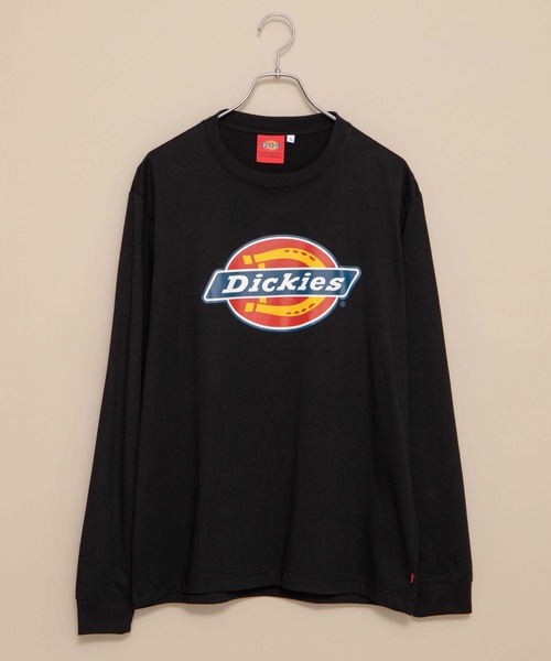 Dickies（ディッキーズ）の「∴WEGO/【WEB限定】Dickies 別注ロゴプリントロンT（Tシャツ/カットソー・メンズ・ベージュ/パープル/ホワイト/ブラック・LARGE/MEDIUM）」の17枚目の写真