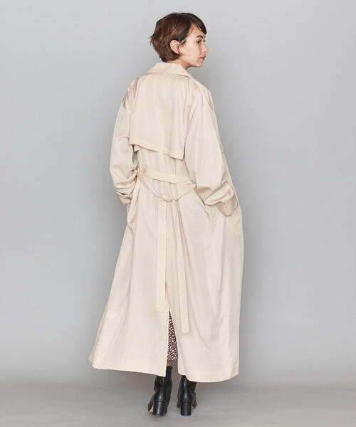 RIM.ARK（リムアーク）の「【別注】＜RIM ARK＞マキシガウン（その他アウター・レディース・ダークグレー/オフホワイト・FREE）」の10枚目の写真