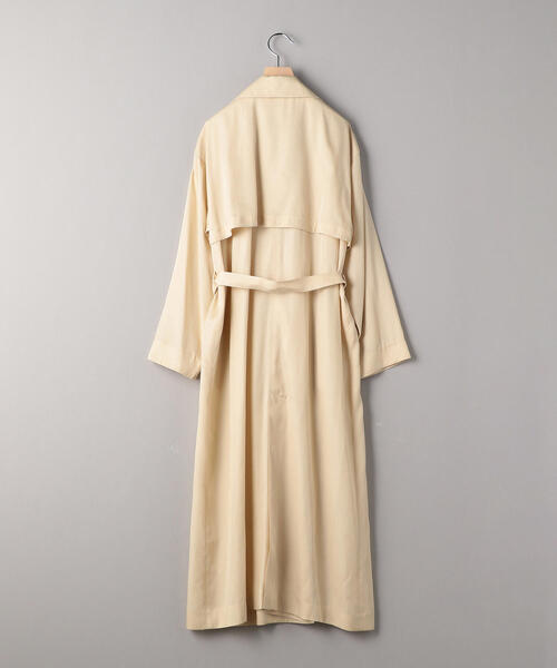 RIM.ARK（リムアーク）の「【別注】＜RIM ARK＞マキシガウン（その他アウター・レディース・ダークグレー/オフホワイト・FREE）」の7枚目の写真