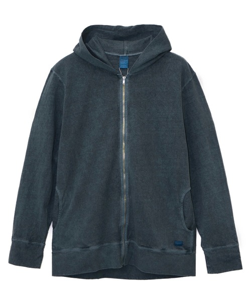 Good On(グッドオン)の「Good On/グッドオン ZIP TEE PARKER(パーカー・メンズ・ブルーグリーン/マルーン/チャコールグレー/サックスブルー/マスタード/ライトグリーン/グリーン系その他/ライトブラウン/ブルー系その他/ワイン/ブラック/バイオレット/コーラルピンク/ナチュラル/ライトブルー/ネイビー・SMALL/MEDIUM/LARGE)」の11枚目の写真