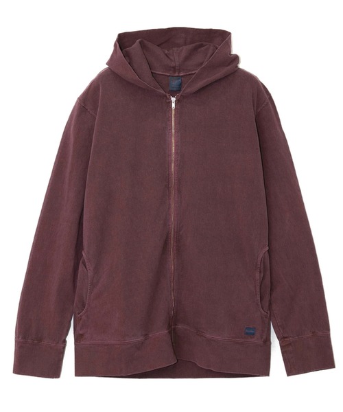Good On(グッドオン)の「Good On/グッドオン ZIP TEE PARKER(パーカー・メンズ・ブルーグリーン/マルーン/チャコールグレー/サックスブルー/マスタード/ライトグリーン/グリーン系その他/ライトブラウン/ブルー系その他/ワイン/ブラック/バイオレット/コーラルピンク/ナチュラル/ライトブルー/ネイビー・SMALL/MEDIUM/LARGE)」の15枚目の写真