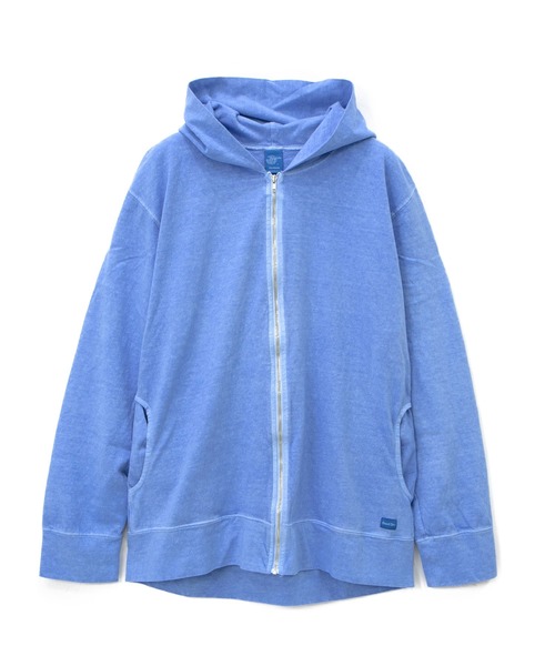Good On(グッドオン)の「Good On/グッドオン ZIP TEE PARKER(パーカー・メンズ・ブルーグリーン/マルーン/チャコールグレー/サックスブルー/マスタード/ライトグリーン/グリーン系その他/ライトブラウン/ブルー系その他/ワイン/ブラック/バイオレット/コーラルピンク/ナチュラル/ライトブルー/ネイビー・SMALL/MEDIUM/LARGE)」の10枚目の写真