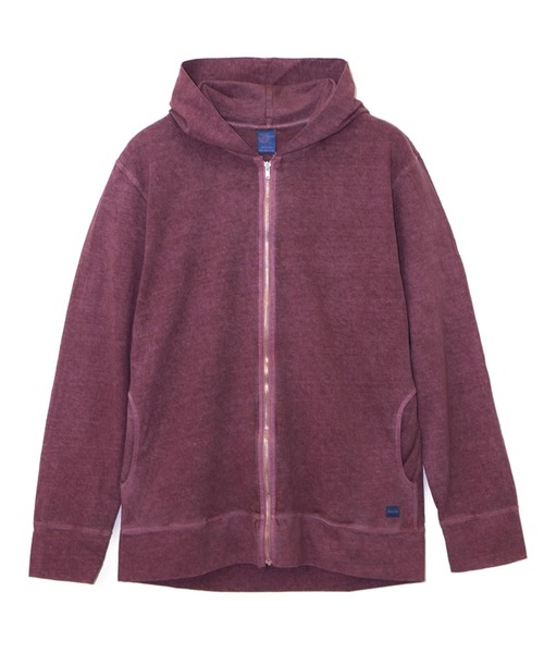 Good On(グッドオン)の「Good On/グッドオン ZIP TEE PARKER(パーカー・メンズ・ブルーグリーン/マルーン/チャコールグレー/サックスブルー/マスタード/ライトグリーン/グリーン系その他/ライトブラウン/ブルー系その他/ワイン/ブラック/バイオレット/コーラルピンク/ナチュラル/ライトブルー/ネイビー・SMALL/MEDIUM/LARGE)」の16枚目の写真