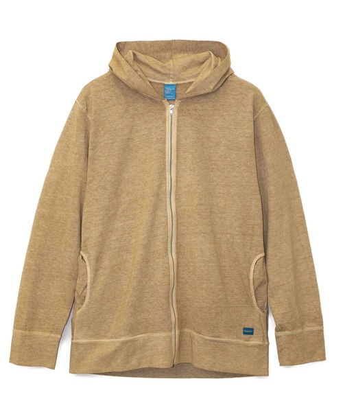 Good On(グッドオン)の「Good On/グッドオン ZIP TEE PARKER(パーカー・メンズ・ブルーグリーン/マルーン/チャコールグレー/サックスブルー/マスタード/ライトグリーン/グリーン系その他/ライトブラウン/ブルー系その他/ワイン/ブラック/バイオレット/コーラルピンク/ナチュラル/ライトブルー/ネイビー・SMALL/MEDIUM/LARGE)」の5枚目の写真