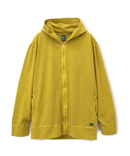 Good On(グッドオン)の「Good On/グッドオン ZIP TEE PARKER(パーカー・メンズ・ブルーグリーン/マルーン/チャコールグレー/サックスブルー/マスタード/ライトグリーン/グリーン系その他/ライトブラウン/ブルー系その他/ワイン/ブラック/バイオレット/コーラルピンク/ナチュラル/ライトブルー/ネイビー・SMALL/MEDIUM/LARGE)」の13枚目の写真