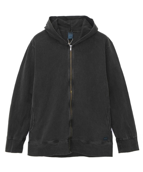Good On(グッドオン)の「Good On/グッドオン ZIP TEE PARKER(パーカー・メンズ・ブルーグリーン/マルーン/チャコールグレー/サックスブルー/マスタード/ライトグリーン/グリーン系その他/ライトブラウン/ブルー系その他/ワイン/ブラック/バイオレット/コーラルピンク/ナチュラル/ライトブルー/ネイビー・SMALL/MEDIUM/LARGE)」の3枚目の写真