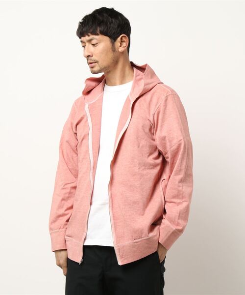 Good On(グッドオン)の「Good On/グッドオン ZIP TEE PARKER(パーカー・メンズ・ブルーグリーン/マルーン/チャコールグレー/サックスブルー/マスタード/ライトグリーン/グリーン系その他/ライトブラウン/ブルー系その他/ワイン/ブラック/バイオレット/コーラルピンク/ナチュラル/ライトブルー/ネイビー・SMALL/MEDIUM/LARGE)」の18枚目の写真