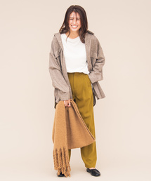 Aunt Marie's | AUNT MARIE'S ヘリンボーンCPOシャツジャケット(カバーオール)