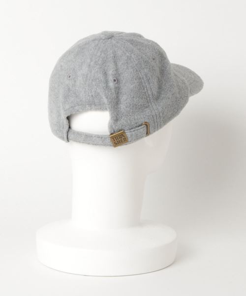 THRASHER（スラッシャー）の「FLAME LOGO FLEECE DAD CAP/スラッシャー ロゴ キャップ 帽子 ユニセックス（キャップ・メンズ・ブラック/ベージュ/パープル/グレー・FREE）」の5枚目の写真