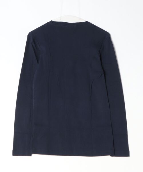 Healthknit(ヘルスニット)の「【 Healthknit / ヘルスニット 】 フライスクルーネック長袖Tシャツ 862 SIP(Tシャツ/カットソー・メンズ・ダークネイビー/オフホワイト/ブラック系その他/ネイビー/ダークブルー・LARGE/SMALL/MEDIUM/S/M)」の7枚目の写真
