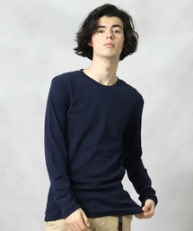 【 Healthknit / ヘルスニット 】 フライスクルーネック長袖Tシャツ 862 SIP
