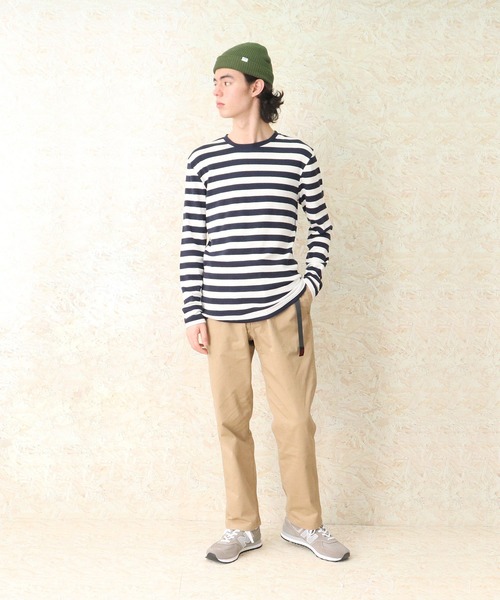 Healthknit(ヘルスニット)の「【 Healthknit / ヘルスニット 】 フライスクルーネック長袖Tシャツ 862 SIP(Tシャツ/カットソー・メンズ・ダークネイビー/オフホワイト/ブラック系その他/ネイビー/ダークブルー・LARGE/SMALL/MEDIUM/S/M)」の13枚目の写真