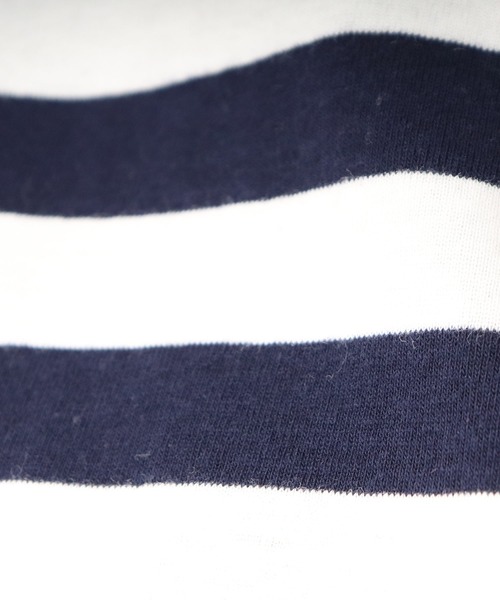 Healthknit(ヘルスニット)の「【 Healthknit / ヘルスニット 】 フライスクルーネック長袖Tシャツ 862 SIP(Tシャツ/カットソー・メンズ・ダークネイビー/オフホワイト/ブラック系その他/ネイビー/ダークブルー・LARGE/SMALL/MEDIUM/S/M)」の9枚目の写真