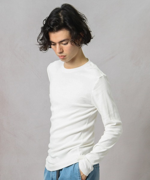 Healthknit(ヘルスニット)の「【 Healthknit / ヘルスニット 】 フライスクルーネック長袖Tシャツ 862 SIP(Tシャツ/カットソー・メンズ・ダークネイビー/オフホワイト/ブラック系その他/ネイビー/ダークブルー・LARGE/SMALL/MEDIUM/S/M)」の19枚目の写真