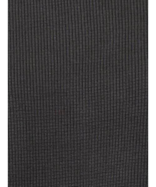 Ungrid(アングリッド)の「畦ワッフルルーズロングスリーブTee(Tシャツ/カットソー・レディース・ブラウン/チャコールグレー/オフホワイト・FREE)」の16枚目の写真