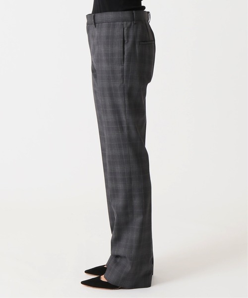 AP STUDIO（エーピーストゥディオ）の「Tollegnoチェックパンツ（その他パンツ・レディース・チャコールグレー/ベージュ・38/36/34/40）」の3枚目の写真