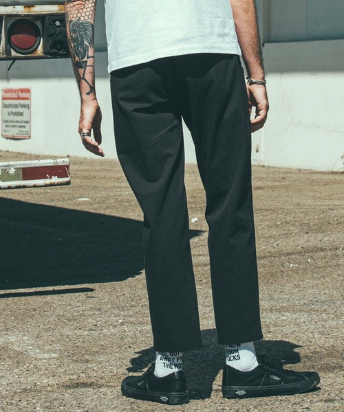 CRIMIE(クライミー)の「NYLON & COTTON BAKER PANT(チノパンツ・メンズ・ブラック/ベージュ/カーキ/ネイビー・XS/S/M/L/XL/XXL)」の13枚目の写真