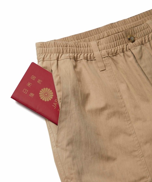 CRIMIE(クライミー)の「NYLON & COTTON BAKER PANT(チノパンツ・メンズ・ブラック/ベージュ/カーキ/ネイビー・XS/S/M/L/XL/XXL)」の17枚目の写真