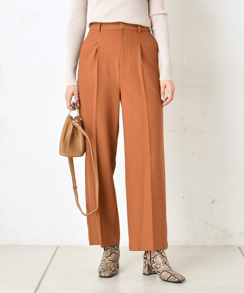 DouDou（ドゥドゥ）の「起毛センプレパンツ（その他パンツ・レディース・ベージュ/イエロー/キャメル・38/36）」の3枚目の写真