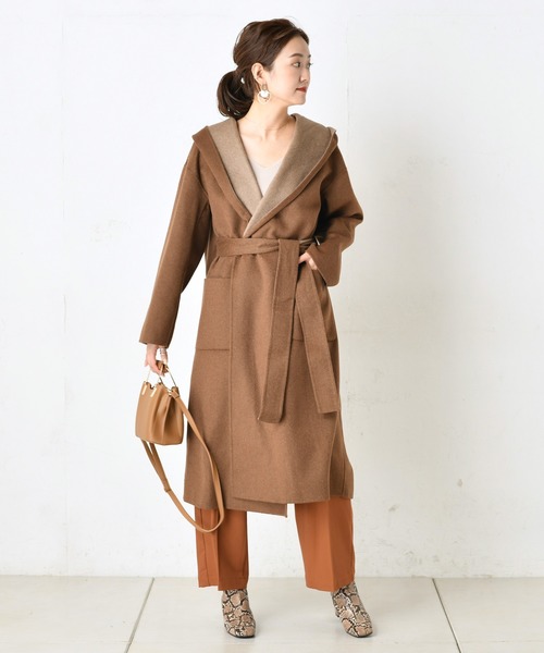 DouDou（ドゥドゥ）の「起毛センプレパンツ（その他パンツ・レディース・ベージュ/イエロー/キャメル・38/36）」の11枚目の写真