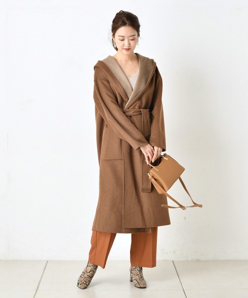 DouDou（ドゥドゥ）の「起毛センプレパンツ（その他パンツ・レディース・ベージュ/イエロー/キャメル・38/36）」の13枚目の写真