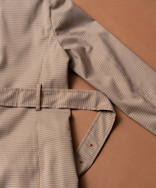 MAISON SPECIAL（メゾンスペシャル）の「チェックロングジャケット