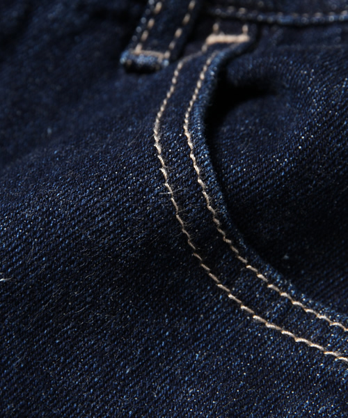 DISCOAT（ディスコート）の「【Discoat】デニムハイウエストテーパード（デニムパンツ・レディース・ネイビー/ブルー・LARGE/MEDIUM）」の13枚目の写真