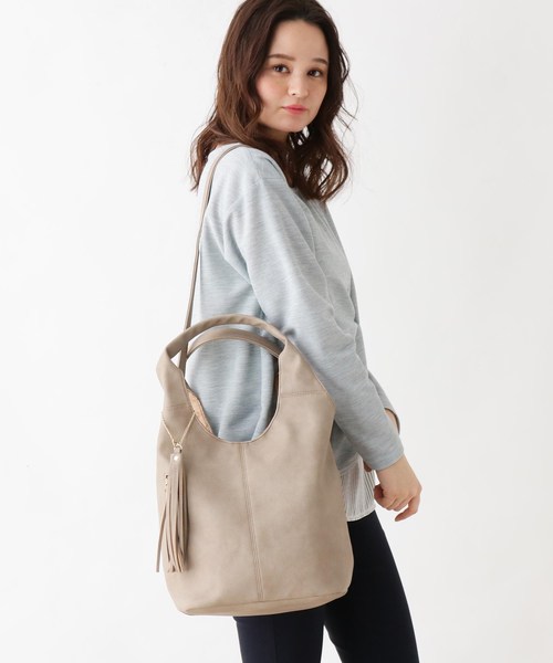 ２ｗａｙタッセルトートバッグ