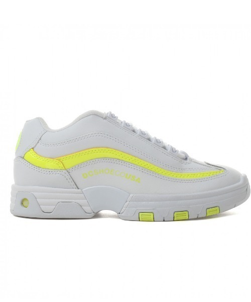 DC SHOES(ディーシーシューズ)の「LEGACY LITE/DC スニーカー 厚底(スニーカー・レディース・ホワイト×パープル/ホワイト×イエロー/ホワイト×ピンク/ホワイト・23cm/23.5cm/24cm/24.5cm/25cm)」の12枚目の写真