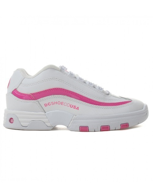 DC SHOES(ディーシーシューズ)の「LEGACY LITE/DC スニーカー 厚底(スニーカー・レディース・ホワイト×パープル/ホワイト×イエロー/ホワイト×ピンク/ホワイト・23cm/23.5cm/24cm/24.5cm/25cm)」の18枚目の写真