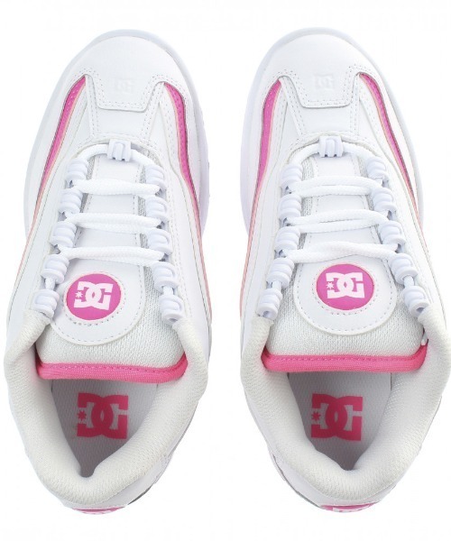 DC SHOES(ディーシーシューズ)の「LEGACY LITE/DC スニーカー 厚底(スニーカー・レディース・ホワイト×パープル/ホワイト×イエロー/ホワイト×ピンク/ホワイト・23cm/23.5cm/24cm/24.5cm/25cm)」の19枚目の写真