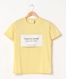 beautiful people | 【beautiful people(ビューティフルピープル)】《STUDIOUS別注》ネームタグTシャツ(Tシャツ/カットソー)