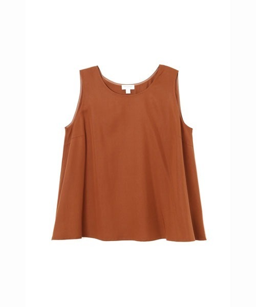 SUNSPEL（サンスペル）の「SUNSPEL / WOMEN’S TENCEL SHIRT（シャツ/ブラウス・レディース・ブラウン/ブラック・2/1）」の2枚目の写真