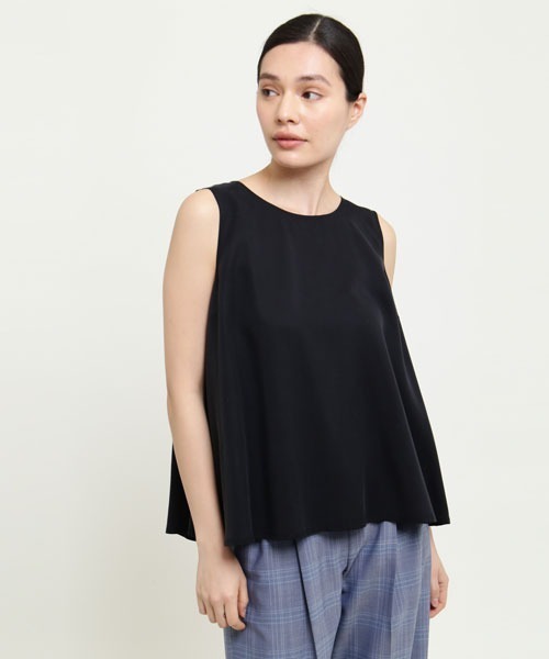 SUNSPEL（サンスペル）の「SUNSPEL / WOMEN’S TENCEL SHIRT（シャツ/ブラウス・レディース・ブラウン/ブラック・2/1）」の3枚目の写真