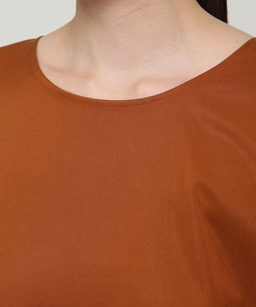 SUNSPEL（サンスペル）の「SUNSPEL / WOMEN’S TENCEL SHIRT（シャツ/ブラウス・レディース・ブラウン/ブラック・2/1）」の10枚目の写真