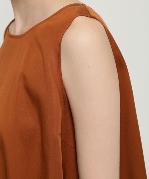 SUNSPEL（サンスペル）の「SUNSPEL / WOMEN’S TENCEL SHIRT（シャツ/ブラウス・レディース・ブラウン/ブラック・2/1）」の11枚目の写真