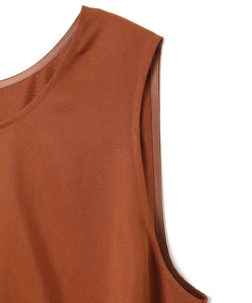 SUNSPEL（サンスペル）の「SUNSPEL / WOMEN’S TENCEL SHIRT（シャツ/ブラウス・レディース・ブラウン/ブラック・2/1）」の13枚目の写真