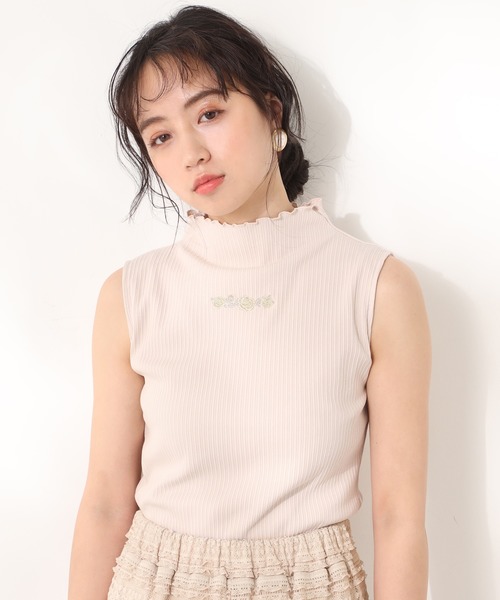 one after another NICE CLAUP(ワンアフターアナザーナイスクラップ)の「カットレースパンツ(その他パンツ・レディース・オフホワイト/ベージュ/ブラウン・FREE)」の8枚目の写真