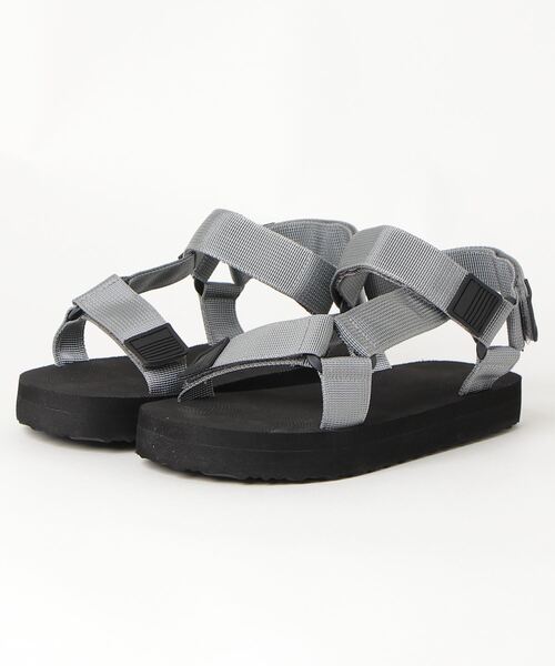 AAA+（サンエープラス）の「AAA / スポーツサンダル(2396)　ワンマイルサンダル（サンダル・レディース・ホワイト/ブラック/ベージュ/ネイビー/グレー/カーキ・38/42/36/34/44/40）」の12枚目の写真