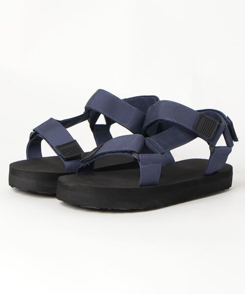 AAA+（サンエープラス）の「AAA / スポーツサンダル(2396)　ワンマイルサンダル（サンダル・レディース・ホワイト/ブラック/ベージュ/ネイビー/グレー/カーキ・38/42/36/34/44/40）」の9枚目の写真