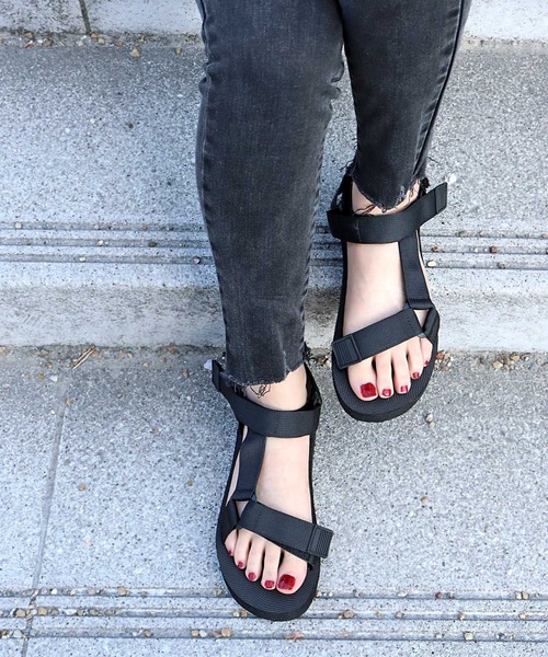 AAA+（サンエープラス）の「AAA / スポーツサンダル(2396)　ワンマイルサンダル（サンダル・レディース・ホワイト/ブラック/ベージュ/ネイビー/グレー/カーキ・38/42/36/34/44/40）」の19枚目の写真