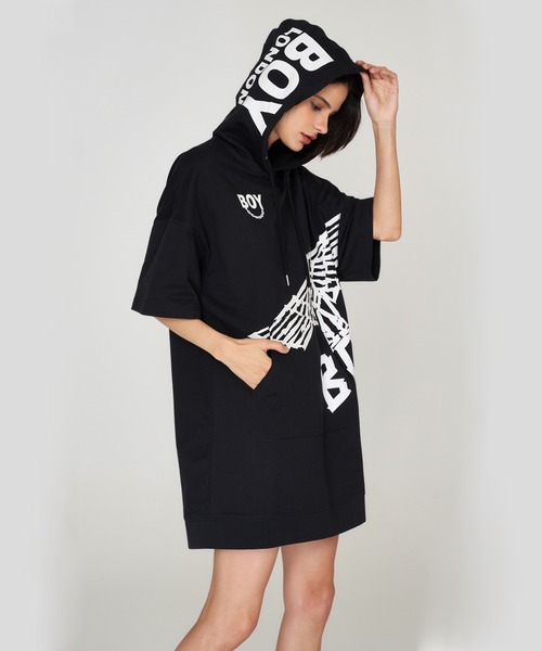 フードワンピース ワンピース Boy London London ボーイロンドン のファッション ワンピース Eagle Boy ワンピース Boy Boy