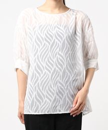 notch. | シアージャカードTブラウス(シャツ/ブラウス)
