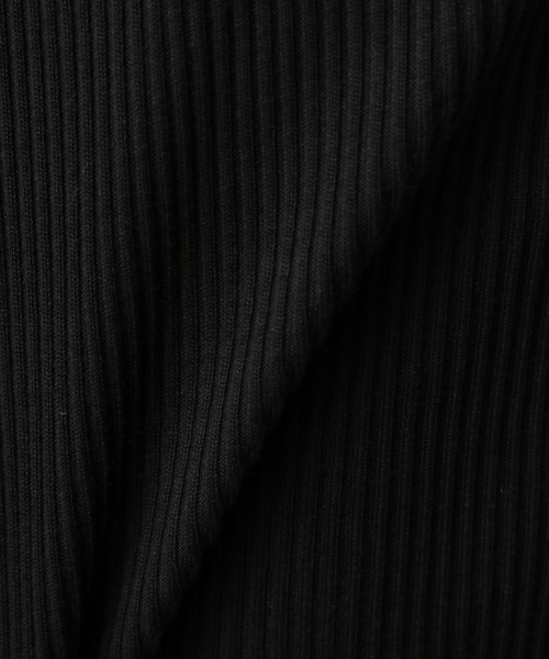 GLOBAL WORK（グローバルワーク）の「セルフ裾カットリブパンツ/893281（その他パンツ・レディース・ブラック/オフホワイト/ブラウン系その他/ブラウン系その他2・FREE）」の18枚目の写真