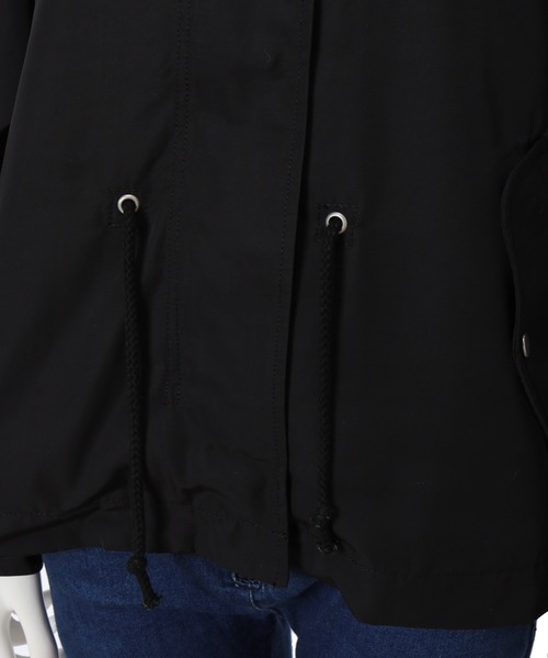 fifth（フィフス）の「ジップアップマウンテンパーカー（ライダースジャケット・レディース・ブラック/カーキ/キャメル・MEDIUM）」の9枚目の写真