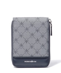 PATRICK COX（パトリック・コックス）の「PATRICK COX（パトリック・コックス）プレイドキングス 小銭入付 ラウンドファスナー二つ折り財布（財布）」