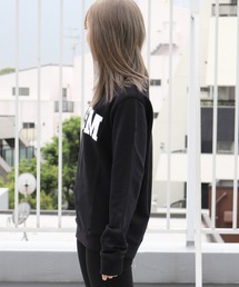 大人も着られる‼  新作✨ MSGM ロゴプリント スウェット MSGM エムエスジーエム ロゴプリント スウェット トレーナー ブラック