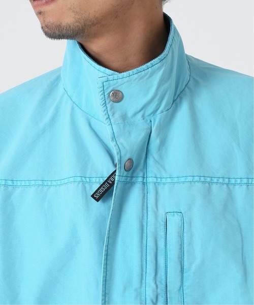 SIERRA DESIGNS（シェラデザイン）の「【SIERRA DESIGNS / シエラデザインズ】ガーメントダイ スタンドジャケット（ナイロンジャケット・メンズ・ピンク/スミクロ/ブルー/サックスブルー/イエロー・LARGE/MEDIUM）」の10枚目の写真