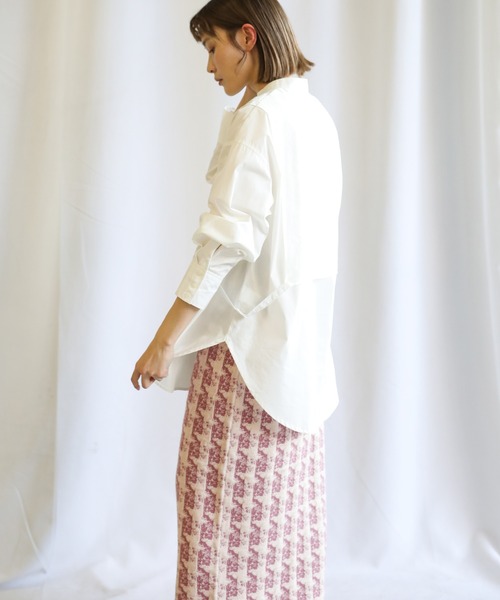 select MOCA(セレクトモカ)の「2021 SS クランブルニットスカート(スカート・レディース・ミント/ラベンダー/グレイッシュベージュ・FREE)」の16枚目の写真